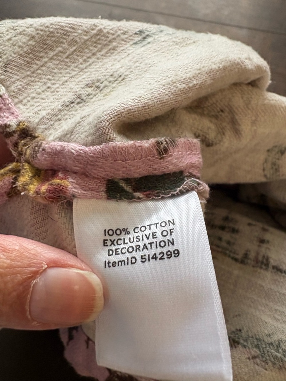 L.L. Bean Pink Nature inspired Print Half-Zip Pullover - Picture 8 of 16